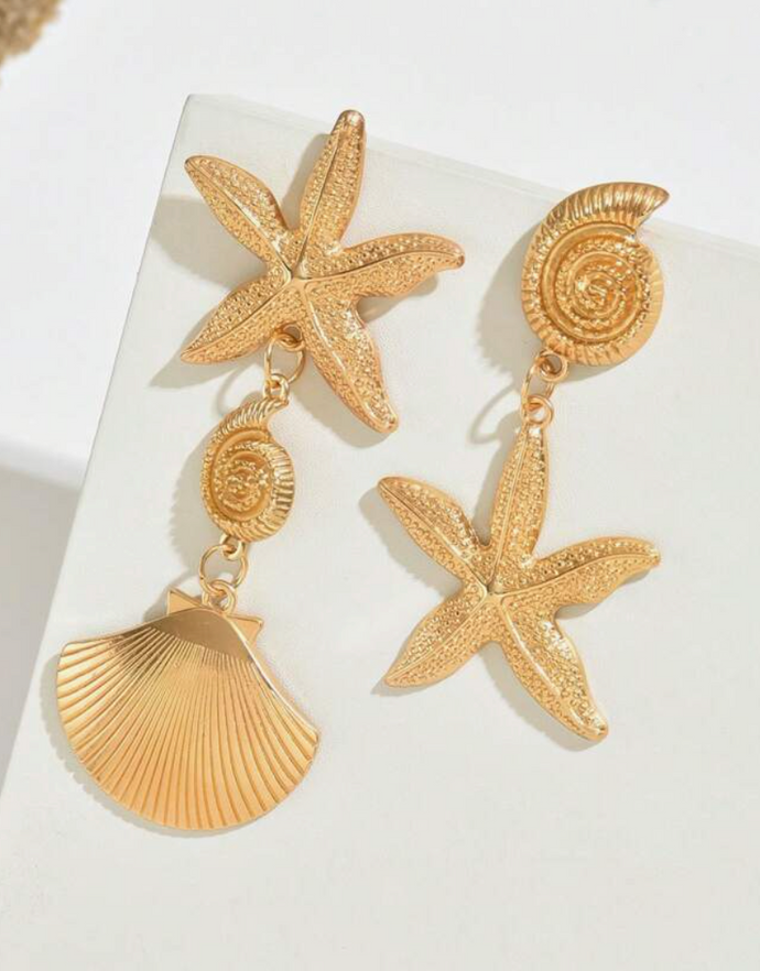 Golden Treasure Earrings